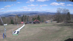 Spodní část sjezdovky