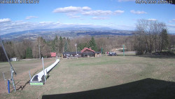 Spodní část sjezdovky