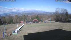 Spodní část sjezdovky