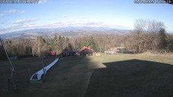 Spodní část sjezdovky