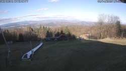 Spodní část sjezdovky