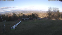 Spodní část sjezdovky