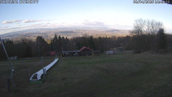 Spodní část sjezdovky