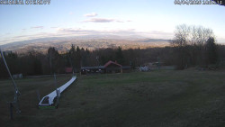 Spodní část sjezdovky