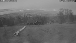 Spodní část sjezdovky