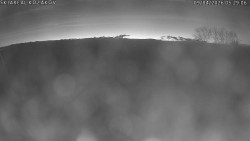 Spodní část sjezdovky