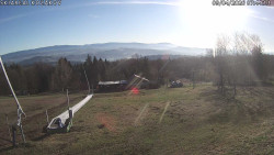 Spodní část sjezdovky