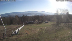 Spodní část sjezdovky