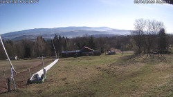 Spodní část sjezdovky