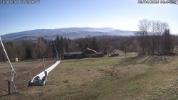 Spodní část sjezdovky