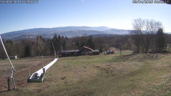 Spodní část sjezdovky