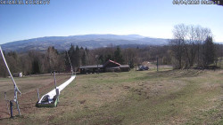 Spodní část sjezdovky