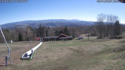 Spodní část sjezdovky