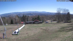 Spodní část sjezdovky