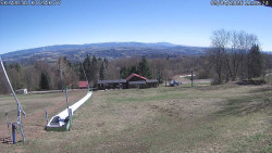 Spodní část sjezdovky