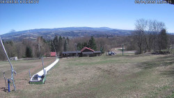 Spodní část sjezdovky