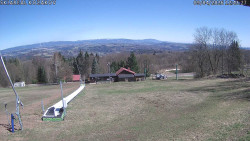 Spodní část sjezdovky