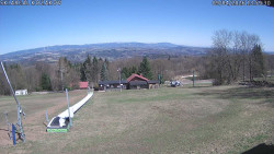 Spodní část sjezdovky