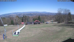 Spodní část sjezdovky