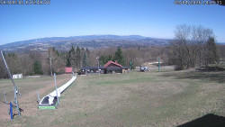 Spodní část sjezdovky