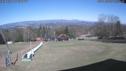 Spodní část sjezdovky