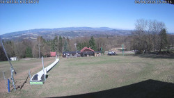 Spodní část sjezdovky