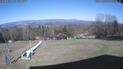 Spodní část sjezdovky