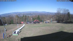 Spodní část sjezdovky