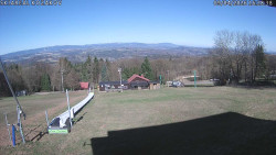 Spodní část sjezdovky