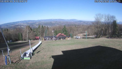 Spodní část sjezdovky