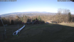 Spodní část sjezdovky