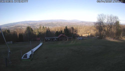 Spodní část sjezdovky