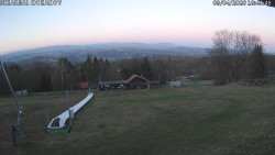 Spodní část sjezdovky