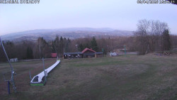 Spodní část sjezdovky