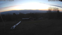 Spodní část sjezdovky