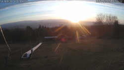 Spodní část sjezdovky