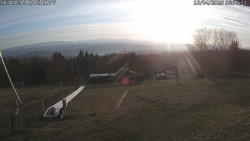 Spodní část sjezdovky