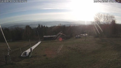 Spodní část sjezdovky