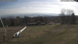 Spodní část sjezdovky