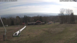 Spodní část sjezdovky