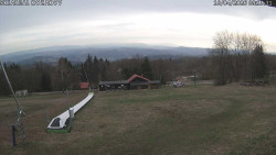 Spodní část sjezdovky