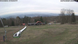 Spodní část sjezdovky