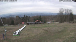 Spodní část sjezdovky