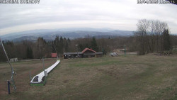 Spodní část sjezdovky