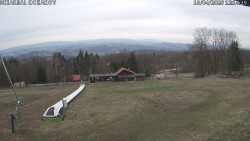 Spodní část sjezdovky