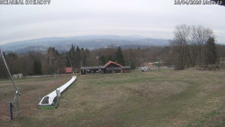 Spodní část sjezdovky