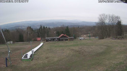 Spodní část sjezdovky