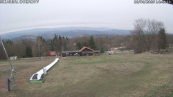 Spodní část sjezdovky