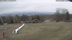 Spodní část sjezdovky