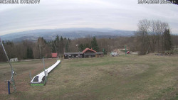 Spodní část sjezdovky